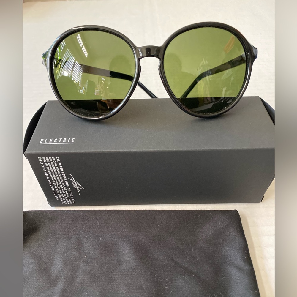 Electric Visual Riot Black Large Sunglasses